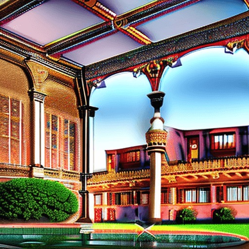 AI generated: highres, 8k, magnificent queens room, elegant, beautiful, 