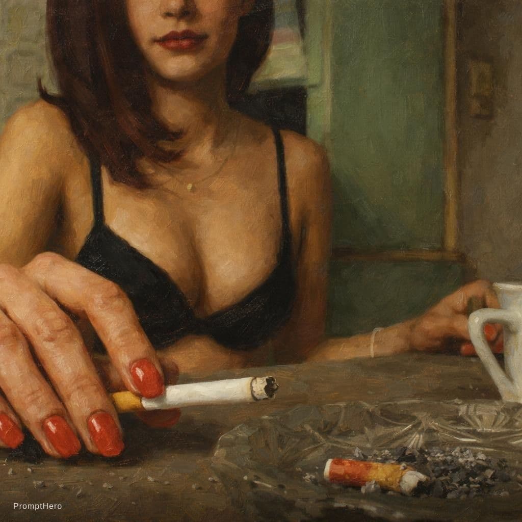 AI generated: to oil painting
