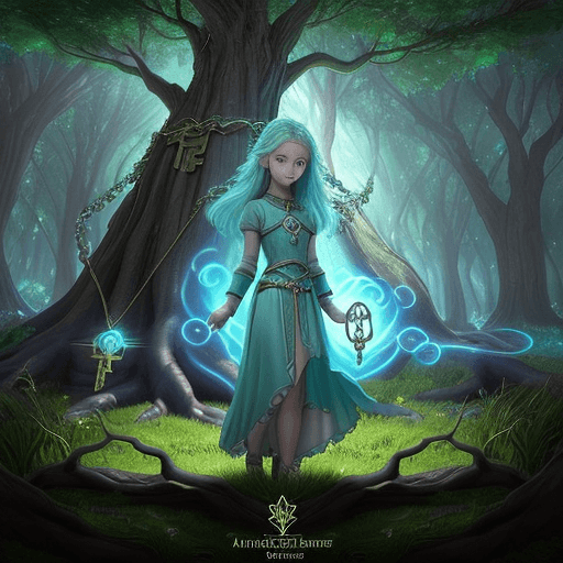 AI generated: 
In the mystical land of Aetheria, a young orphan named Aria discovers an ancient pendant hidden dee...