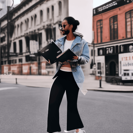 AI generated: an influencer creating valuable content--ar 36:55 --styling 750 --v 6