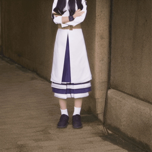 AI generated: chisato nishigiki in lycoris recoil is wearing japanese student's uniform masterpiece, best quality,...