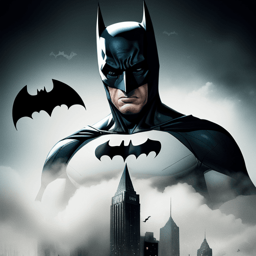 AI generated: Batman president in white hous ,4k, ultra hd 