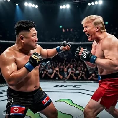 AI generated video: Fighting 
