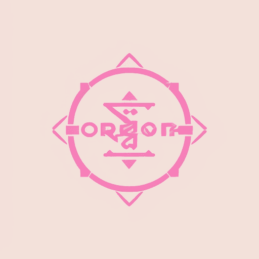 AI generated: a close up of the word cora on a pink background, simple 2d flat design, goro, android format, as ph...
