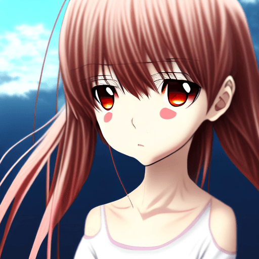 AI generated: anime girl