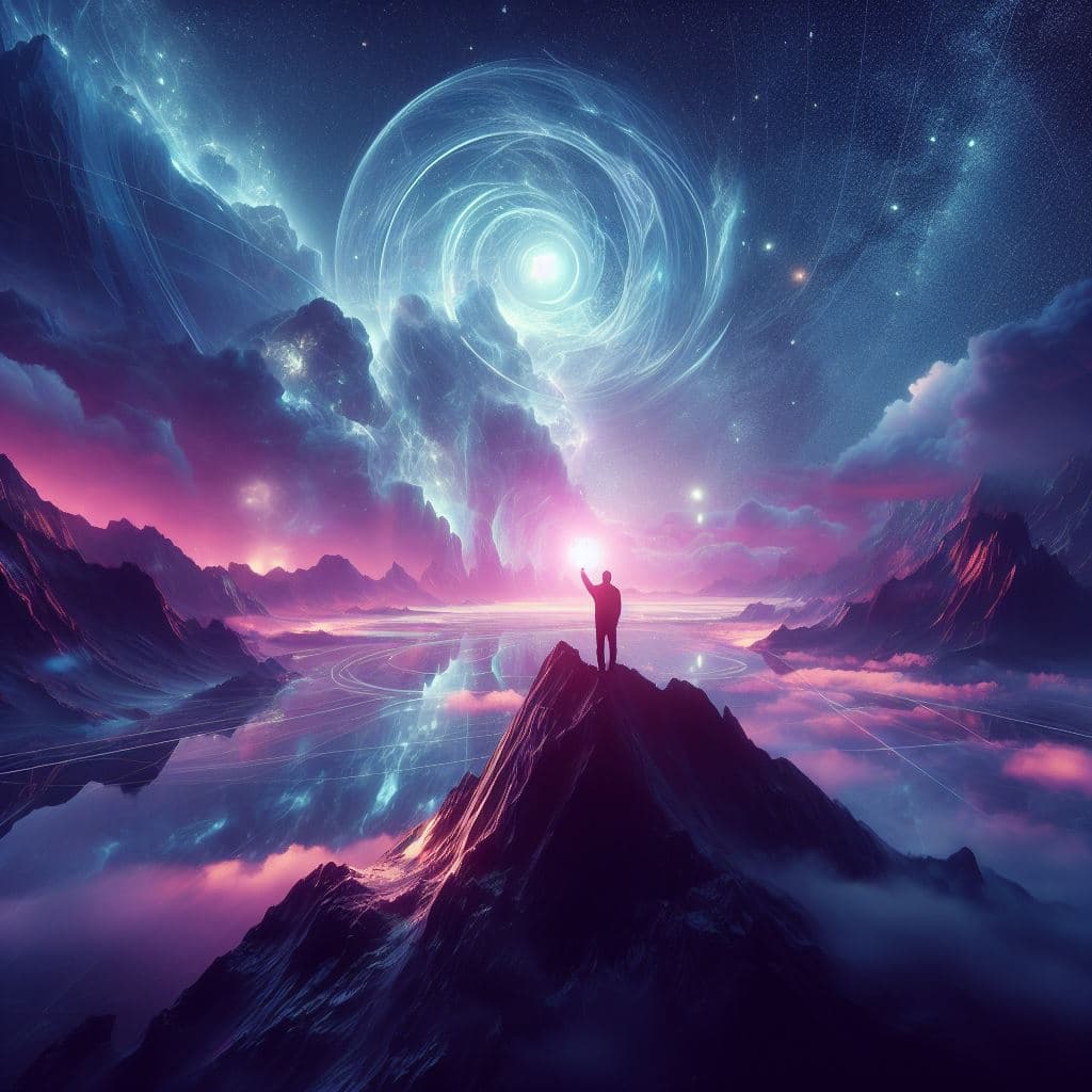 AI generated: a beautiful science fiction picture,photorealistic,mystical,breathtaking,