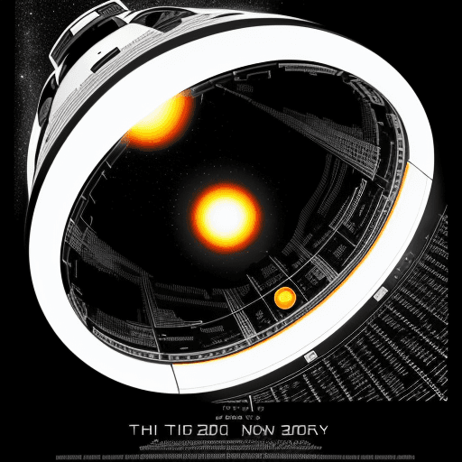 AI generated: ASCII art styled 2001: A Space Odyssey film poster --q 2 --v 5 --ar 4:3