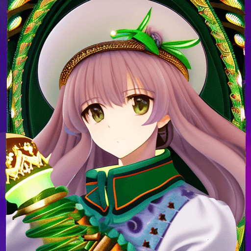 AI generated: masterpiece, best quality, (night:1. 6), 1boy, male focus, venti (genshin impact), solo, green headw...