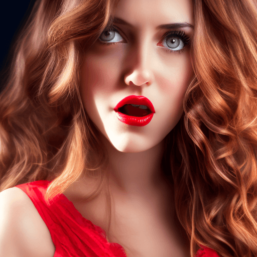 AI generated: Girl, long wavy hair, full body, beautiful woman, very attractive, soft skin, penetrating eyes, stri...