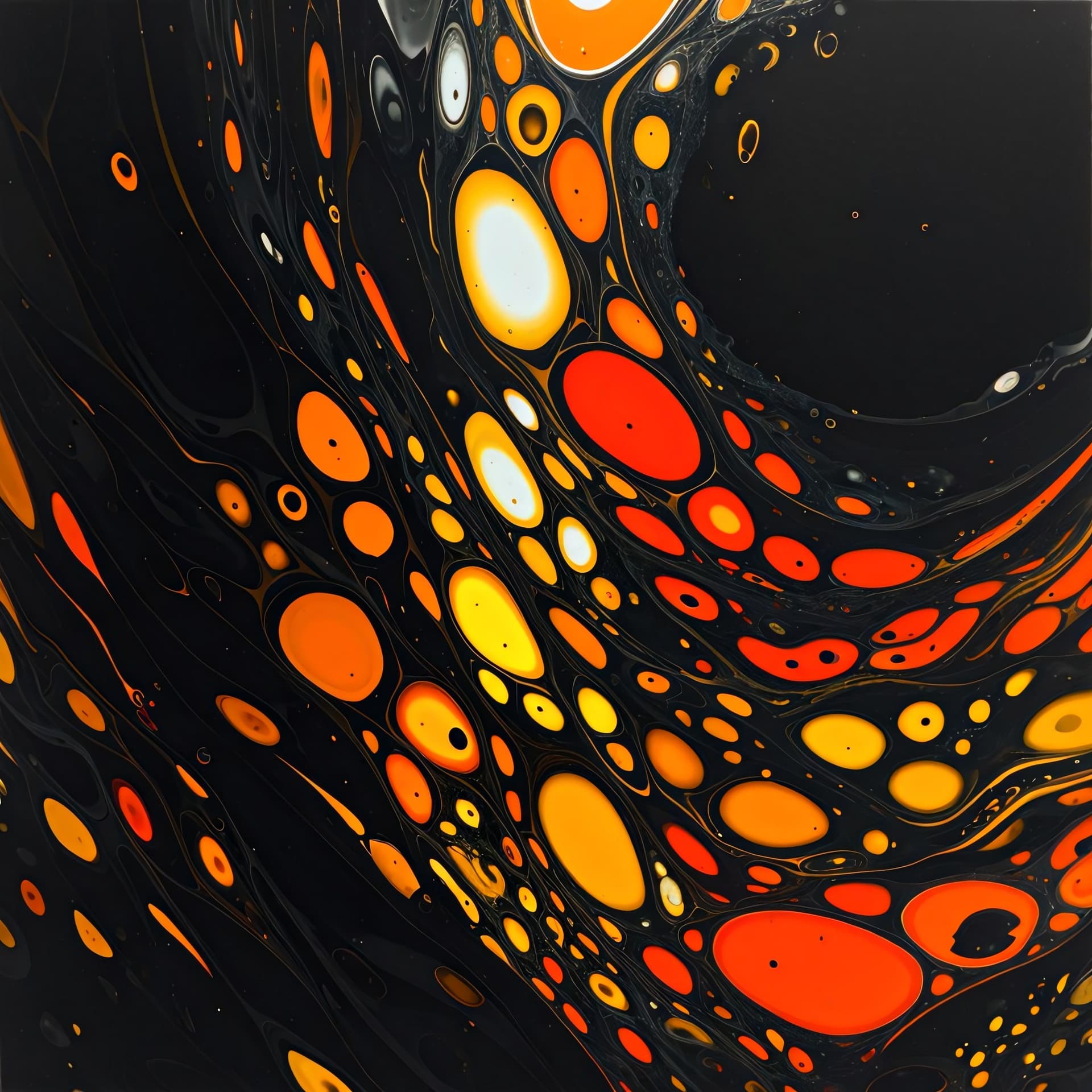 Acrylic Pour Painting - Image 3