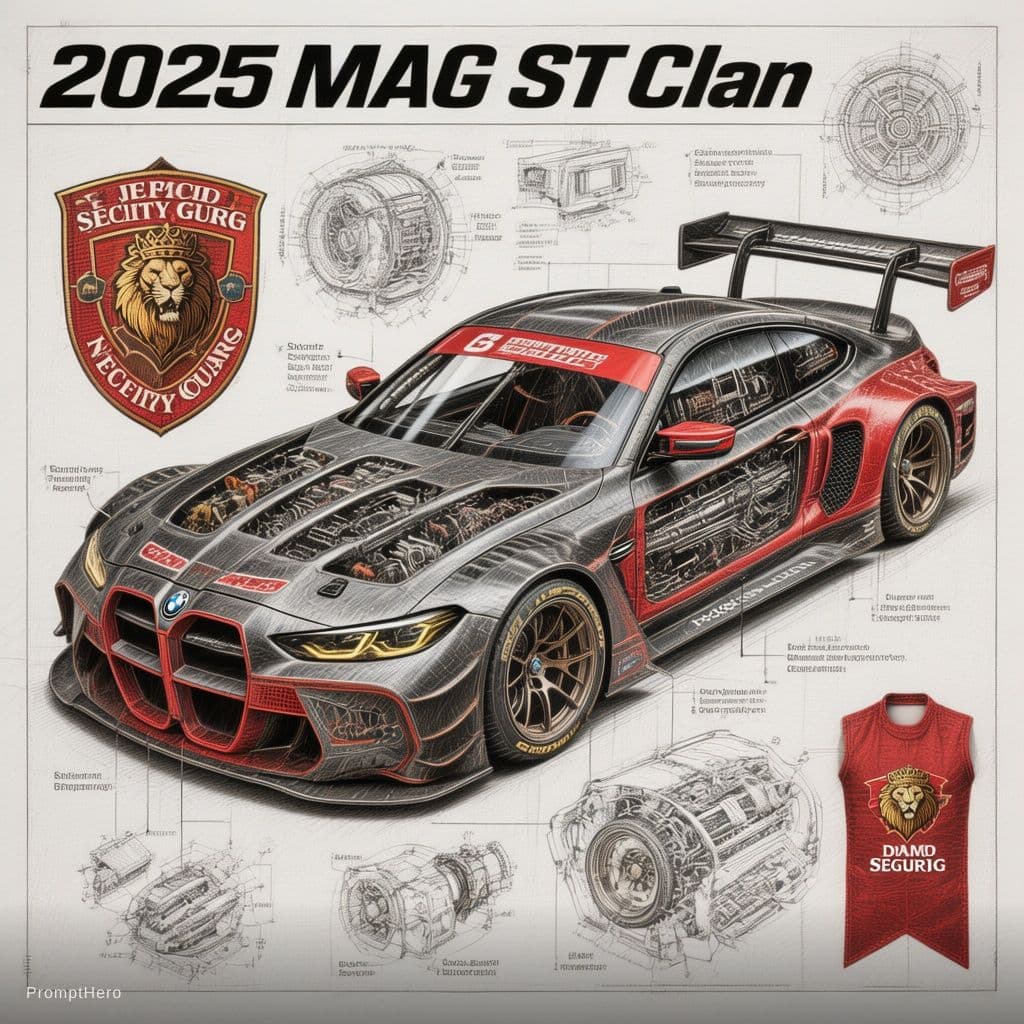 AI generated: Project Brief: 2025 BMW GT 3 Race Car Technical Illustration

Overview

Produce a detailed technical...