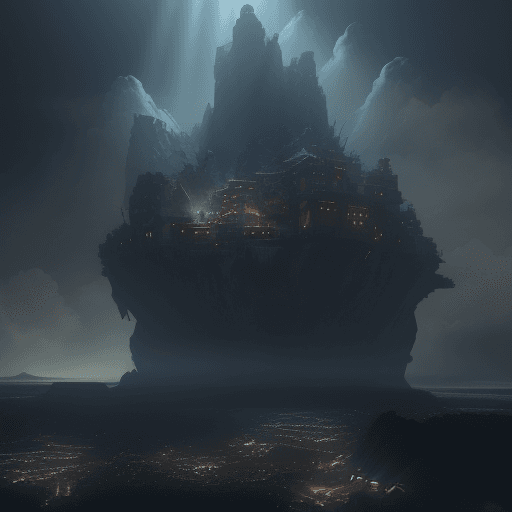 AI generated: Generate an ultra-realistic, dramatic scene featuring the text 'ML Dev World' with cinematic lightin...