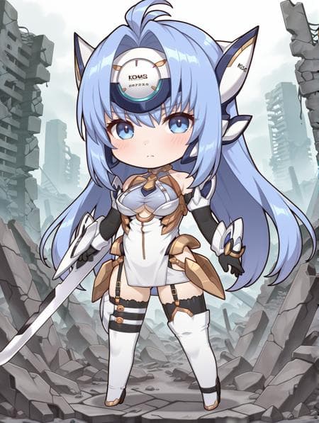 Xenosaga - Kos-Mos Ver.4 - illu/PonyXL