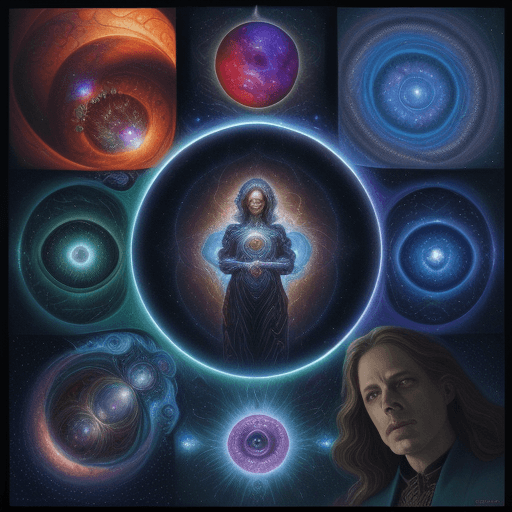 AI generated: Chaotic Continuum, surreal horror, cosmic, galactic, astral, expansive, hyperdetailed, cinematic lig...