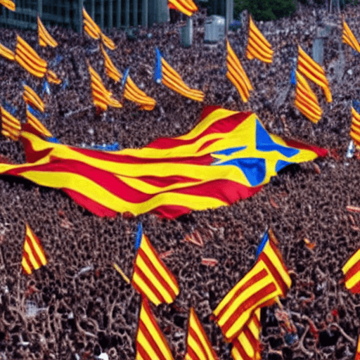AI generated: Freedom for Catalonia, extremely detailed