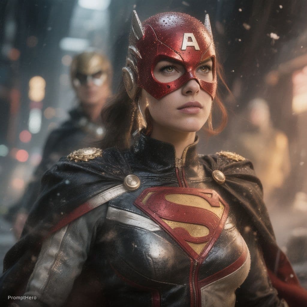 AI generated: Nazi super-heroes 