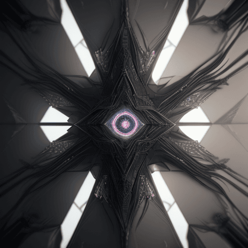 AI generated: stuck and flying through the dark eternal void, intricate artwork . octane render, trending on artst...