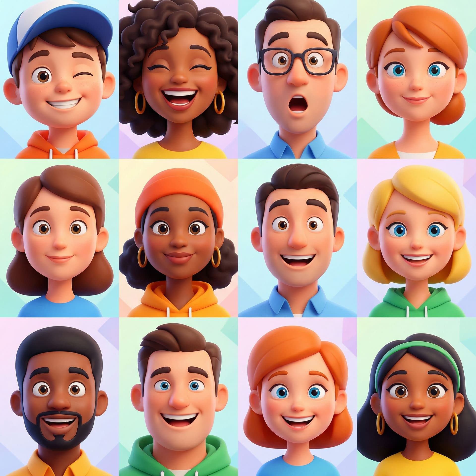 AI generated: Create an eye-catching thumbnail image for an AI cartoon maker tool.
Show multiple digital cartoon c...