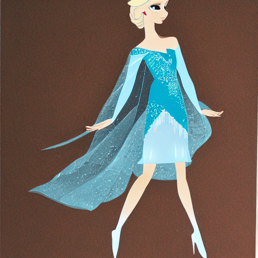 Stable Diffusion prompt: Elsa, d 