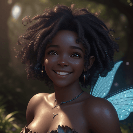 AI generated: ultra realistic fairy, whimsical cinematic lighting, 4k, hyper realistic, focused, extreme details, ...