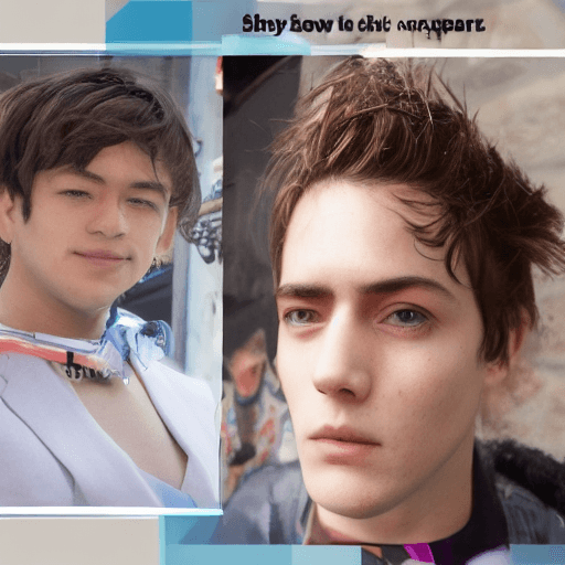 AI generated: mksks style,(GRNO), 1boy,flamboyant,  portrait, jojo's bizzare adventure <lora:HirohikoArakiJoJo:0.7...