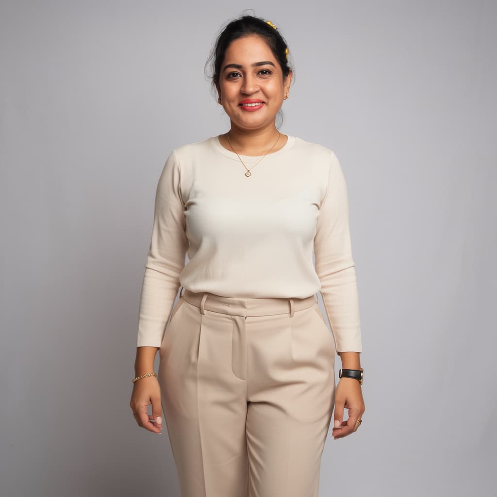 AI generated: Make a a photoshoot photo of me wearing plus size lingerie 