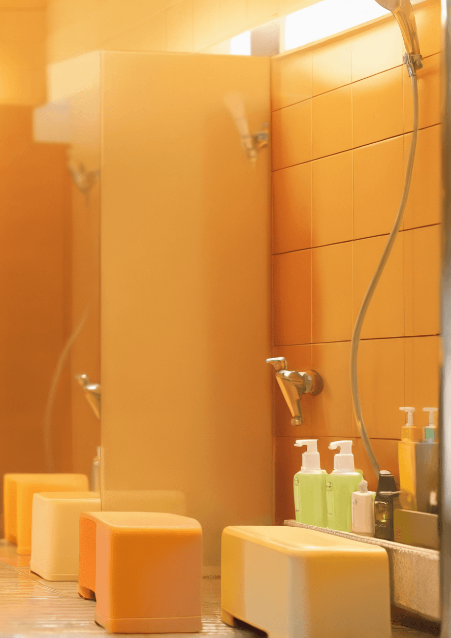 Onsen Showerbooth (温泉・銭湯のシャワーブース)