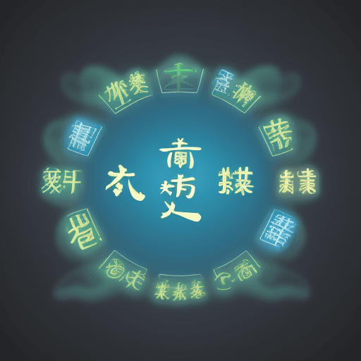 AI generated: 用肯德基和麦当劳组一个福字