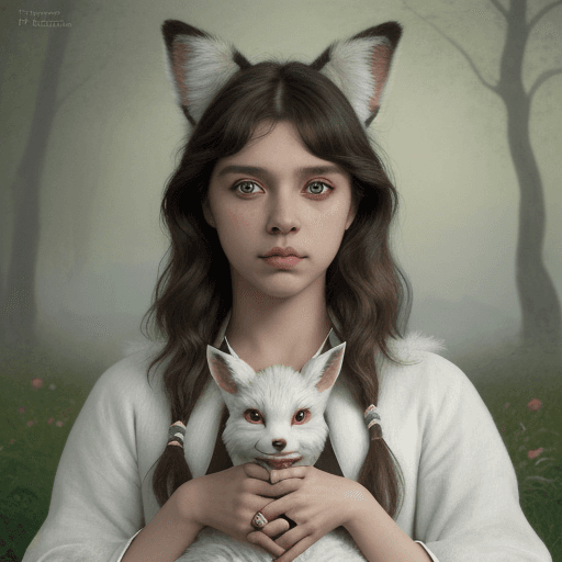 AI generated: nimal focus, feral, solo, sylveon, big eyes, looking at viewer, paws, fur, masterpiece, best quality...