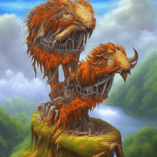 AI generated: Today's silly moment, highly detailed painting