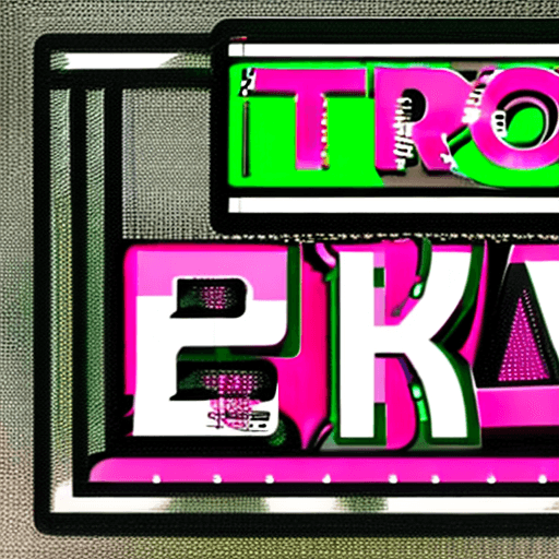 AI generated: a colorful Logo with "Pro UK Jobs", in the style of martin ansin, light green and light emerald, aki...