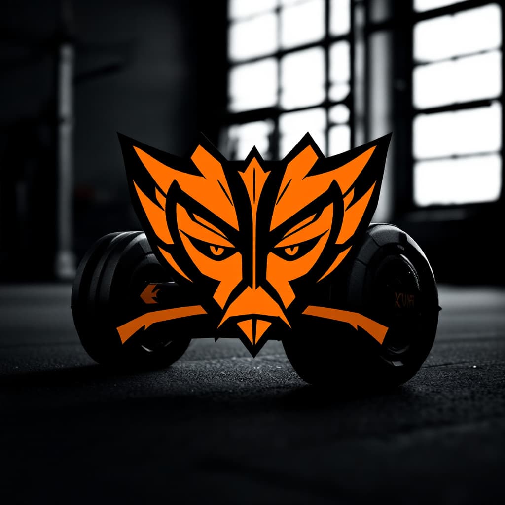 AI generated: a simple logo named Lephyon use for gym bag and shoes
