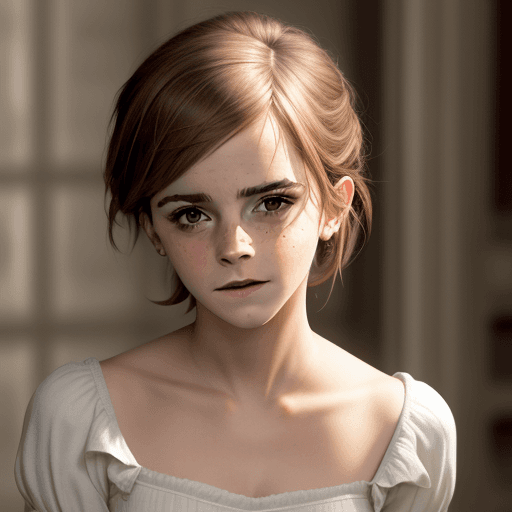 AI generated: Emma watson