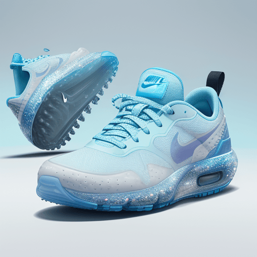 AI generated: Sneaker design, nike, Frozen, insanely detailed, 8k --ar 4:5