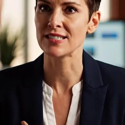 AI generated video: She says: You’re not busy — you’re stuck doing things you shouldn’t be doing.