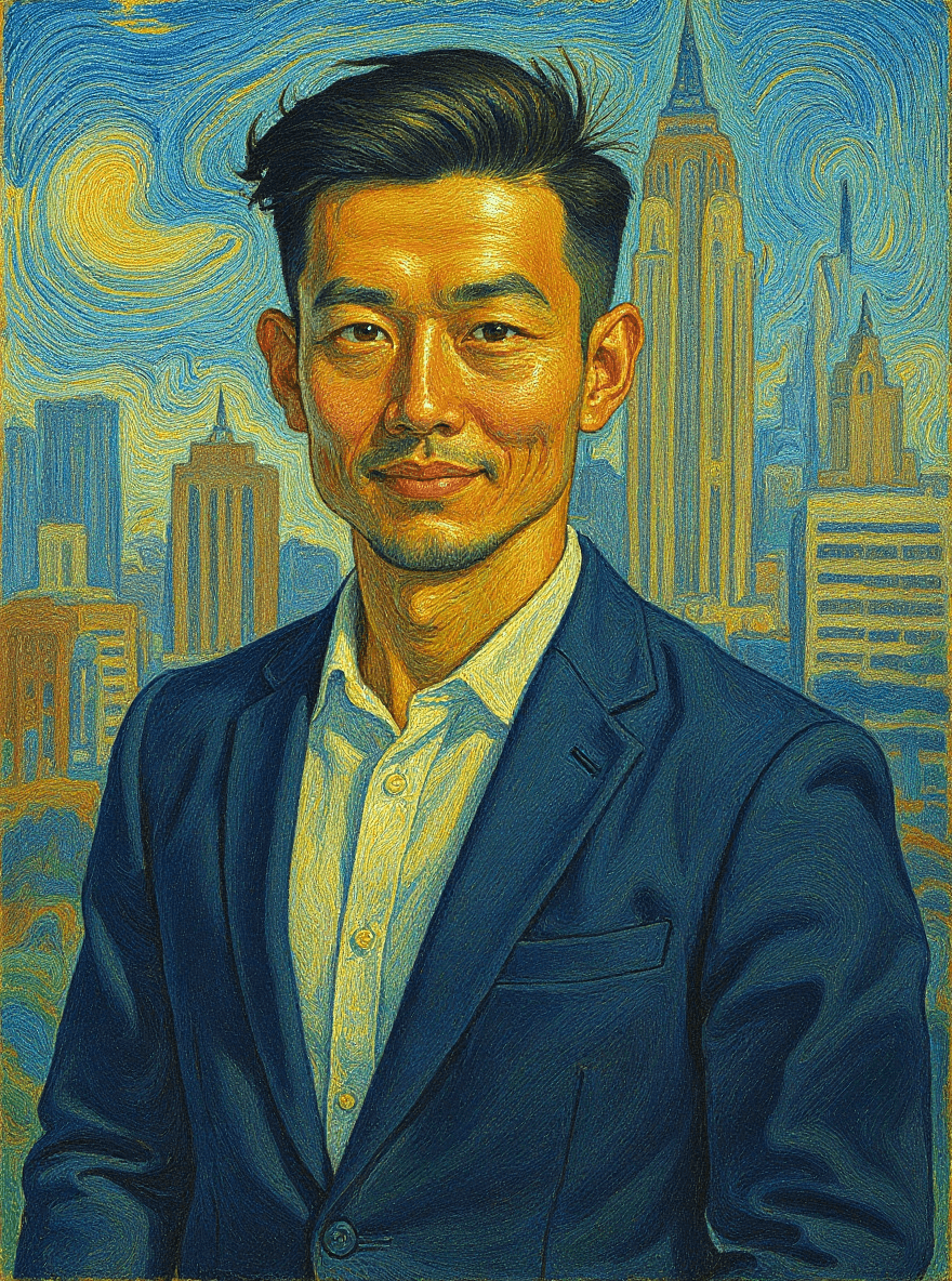 AI generated: convert to Van Gogh style