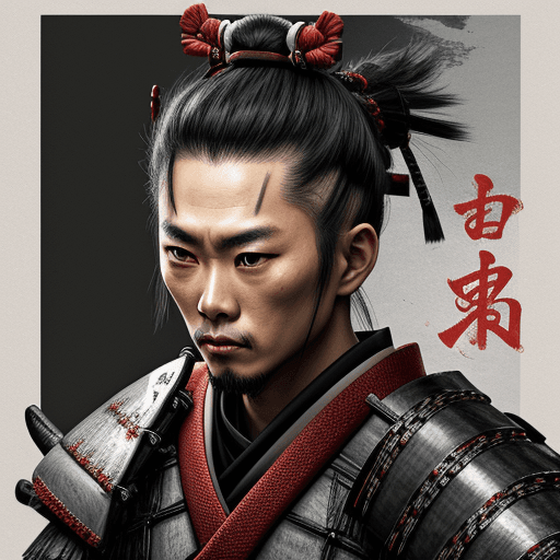 AI generated: samurai