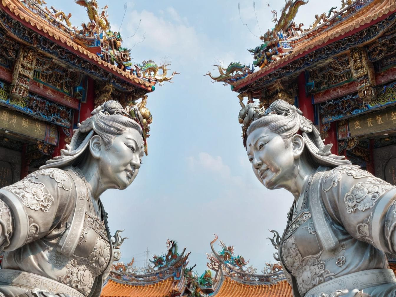 [D.pys] 台灣寺廟/台灣廟宇建築 Taiwanese temple building