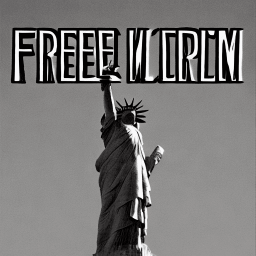 AI generated: freedom 
