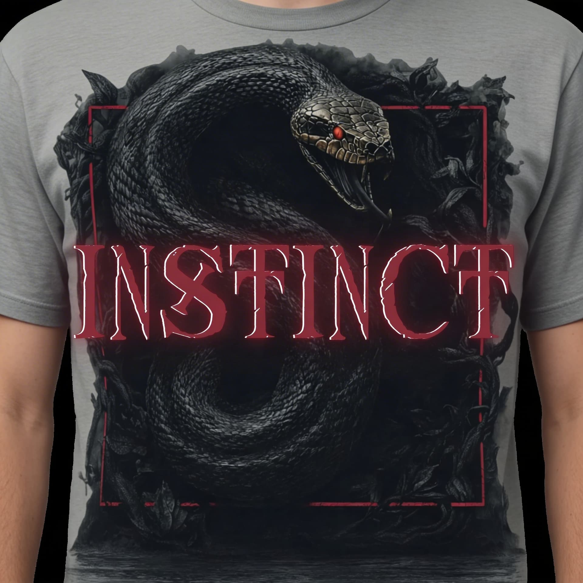 AI generated: make a t-shirt with that image on it