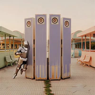 AI generated video: a medieval knight appears and begin to dance