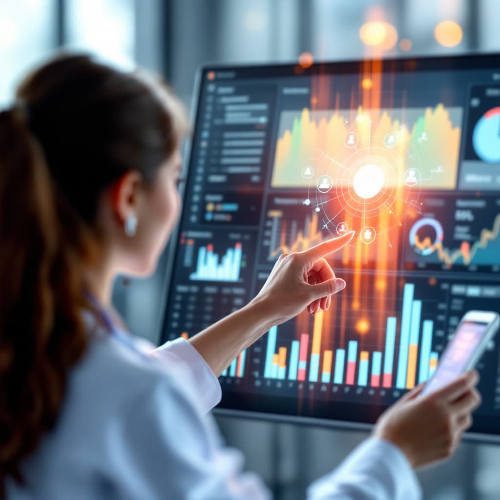 AI generated: Create a analytics dashboard relevant for healthcare providers in value based care model