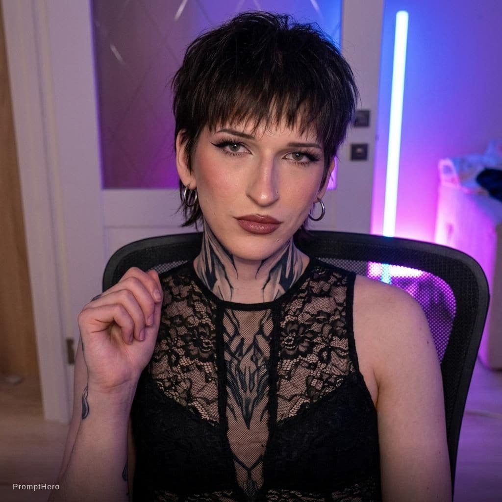 AI generated: make me as a sexy trans woman