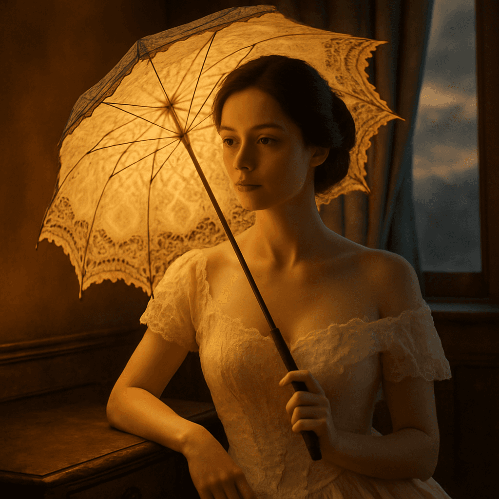 AI generated: In a softly illuminated room where daylight gently filters through gauzy curtains casting warm amber...