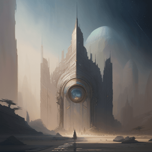 AI generated: Art museum space style fantasy, Watercolor, trending on artstation, sharp focus, studio photo, intri...