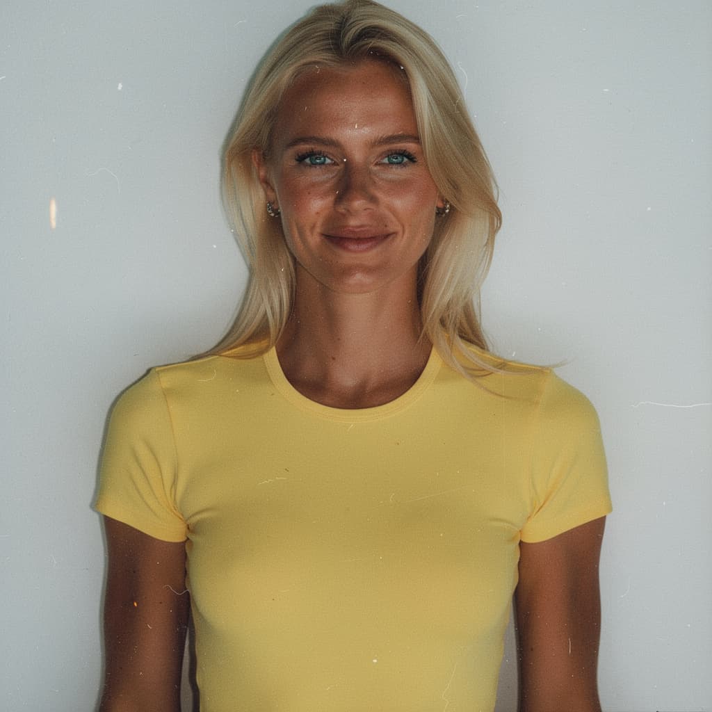 AI generated: Ultra-realistic full body portrait photo of a toned fit swedish blonde woman, tall skinny, toned, na...