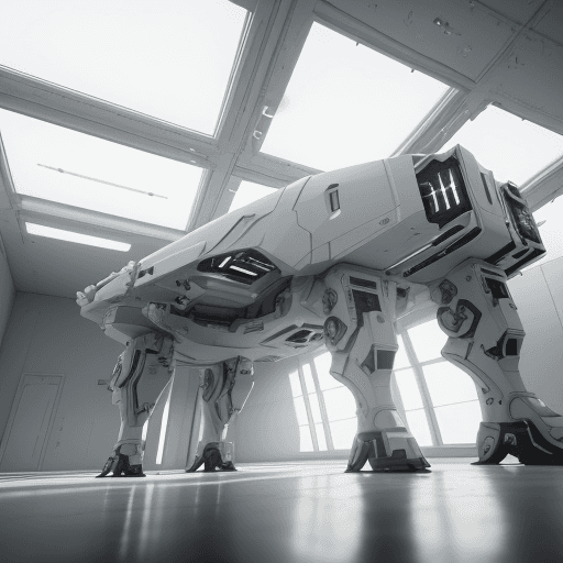 AI generated:  battered, low angle, trending on artstation, 4k, hyper realistic, extreme details, unreal engine 5,...