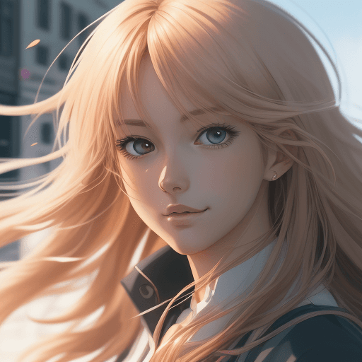 AI generated: (best-quality:0.8),
(best-quality:0.8), perfect anime illustration, extreme closeup portrait of a pr...