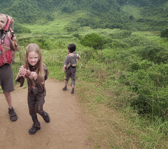 AI generated: Once upon a time there was a group of brave explorers who ventured into "The World of Dinosaurs". In...