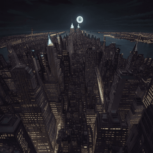 AI generated: Create a stunning and highly detailed image of Batman in a high-resolution photograph, set in the vi...